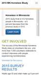 Mobile Screenshot of mnhomeless.org